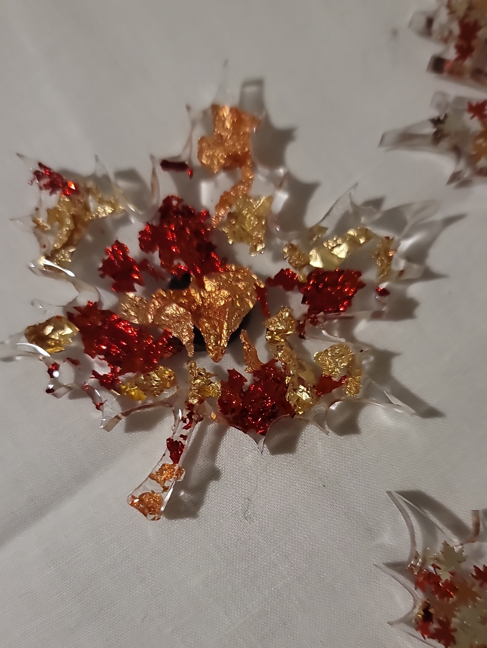 Fall Leaf Magnets - Picture 2 of 6